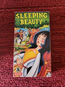 Sleeping Beauty (VHS 1992) 5 animierte Features, Kinder Klassiker, animiert - Bild 1 von 3