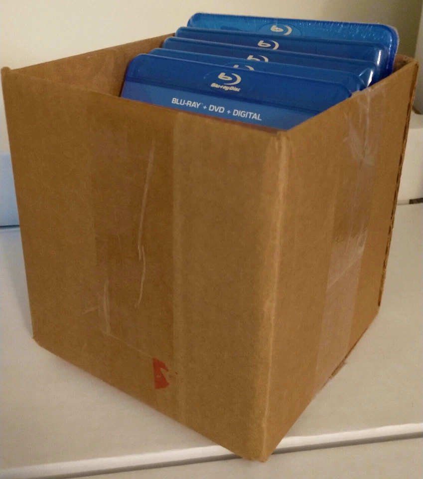 LOT GRAB BAG SALE OF 5 BLURAY DVD ALL SEALED MAJOR STUDIOS RANDOM EDITIONS AS-IS - Image 1 of 1