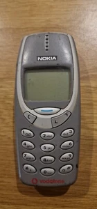 Nokia 3310 Unlocked Mobile Phone in Blue Good Condition No Battery No Charger - Afbeelding 1 van 2