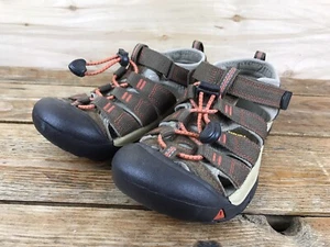 Keen Kids Sandals Boy/Girl Brown Approx Sz 1 Water Sport Shoes Newport Unisex - Picture 1 of 15