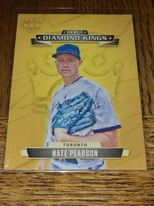 BLUE JAYS NATE PEARSON 2021 PANINI DIAMOND KINGS DEBUT DIAMOND KINGS #DDK-TO - Picture 1 of 1