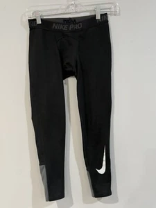 Nike Boys Dri-Fit Athletic Training Compression Leggings Pants SZ L - Picture 1 of 8