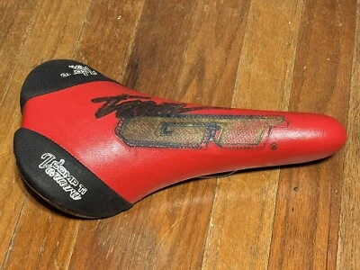 Raro sillín vintage Team GT Seat Ti Sdg años 90 MTB ATB Race bicicleta de montaña Foto 1 de 4