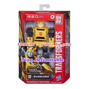 Transformers Bumblebee Autobot Action Figure Hasbro RED Non deformable Kids Toys - Picture 1 of 8
