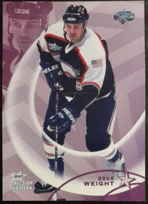 2002 - 2003 ITG Be A Player Doug Weight All-Star Edition #96 Hockey Card - Image 1 of 2