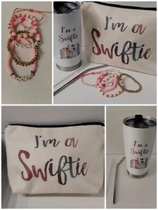 20oz Insulated Cup Straw & Free Canvas Bag & 5 Piece Friendship Bracelet Set - Picture 1 of 12