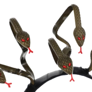 Medusa Snake Headband Halloween Costume for Women and Girls-EX - Picture 1 of 10