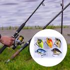 5 Pcs Mini Crank Baits Lures 1.5G with Box Lifelike Artificial Fishing Lures