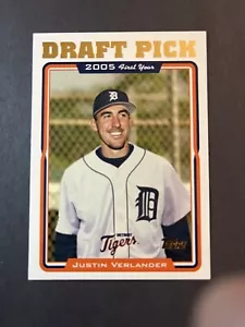 2005 Topps - #677 Justin Verlander (RC) NM/MT - Picture 1 of 6