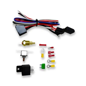 Kit de relé sensor interruptor de temperatura termostato ventilador refrigeración motor eléctrico - Imagen 1 de 5