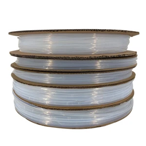 Tubo termorretráctil transparente 4:1 PTFE 260 °C tubo de alta temperatura funda conservante - Imagen 1 de 5