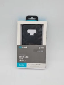 Speck - Presidio Glossy Grip Hülle für Samsung Galaxy Note 9 - Schwarz - Bild 1 von 4