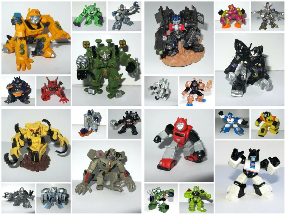 Transformers Robot Heroes Figures ~ Autobots Decepticons G1 Beast Wars Movie - Image 1 of 1