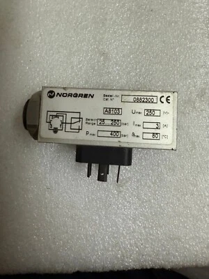 Norgen 0882300 Pressure Transmitter  (25…250bar) - Image 1 of 4