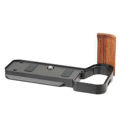 L-Bracket Wooden Grip with Quick Release Plate for Sony A7CR A7CII Camera Arca - Image 1 of 4