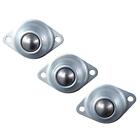 6 Pcs Steel Universal Ball Casters Load Capacity 40lbs  Transmission Furniture