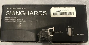 Shin Guards Black And Blue - Soccer / Football - Picture 1 of 5