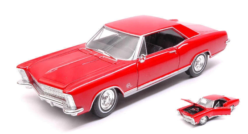 Modellini Auto americane diecast Welly BUICK RIVIERA modellismo coche scala 1:24 - Immagine 1 di 1