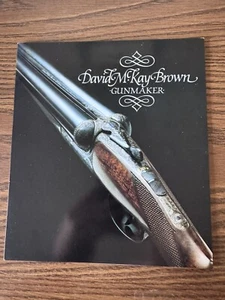 Very Nice David McKay Brown Gunmaker Tri-Fold Brochure - Picture 1 of 2