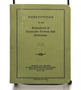 DE COLECCIÓN 1963 CONSTITUCIÓN DE LA HERMANDAD DE BOMBEROS Y MÁQUINAS DE LOCOMOTORAS - Imagen 1 de 4