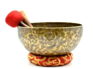 8 inches 20 cm full moon singing bowls - Tibetan Healing Meditation sound Bowls - Picture 1 of 5
