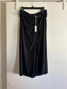NWT Max Studio Women Skirts Maxi Black Size XL - Picture 1 of 4