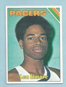 1975-76 Topps Basketball Len Elmore #259 Indiana Pacers Maryland NM/MT **2