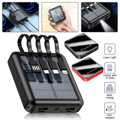 20000mAh Mini Power Bank Dual USB Fast Portable External Battery Backup Charger - Image 1 of 4
