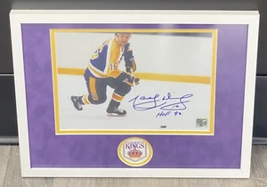 Marcel Dionne Signed Autographed Custom Framed 8x10 Photo Classic COA *LA KINGS* - Picture 1 of 2