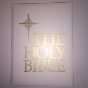 NAB Catholic Family Edition The Holy Bible Leather Bound Gold Leaf Red Letter - Picture 1 of 12