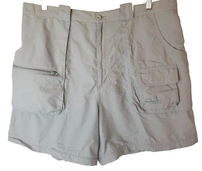 Shorts Cabelas Masculino 2XL Guidewear Caminhada Técnico Pesca Verde Excelente Estado Usado! - Imagem 1 de 4
