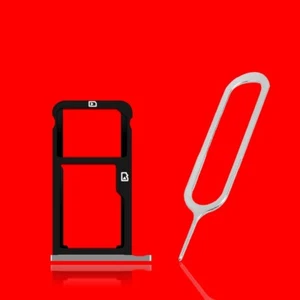 A Grade SIM and Memory Card Tray Holder + Card Pin f ZTE Blade X Max Z983 - Picture 1 of 3