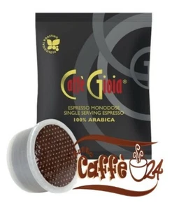 100 Capsule Caffè Gioia Enjoy Miscela Nera 100% Arabica  - Foto 1 di 1