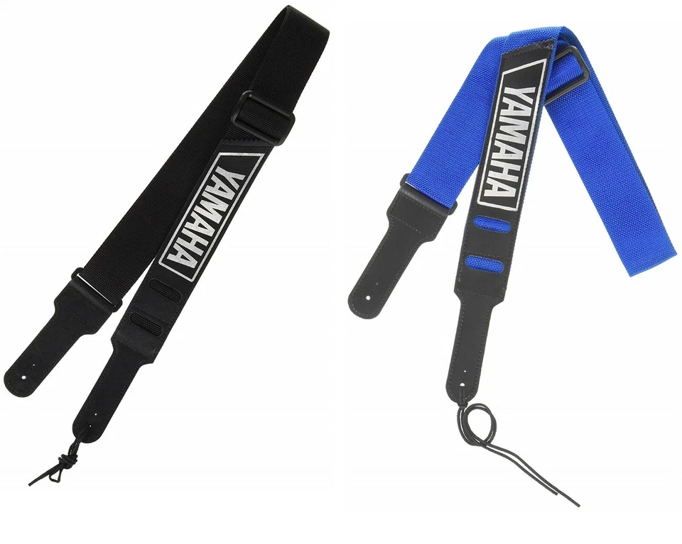 Correia de guitarra YAMAHA preta azul 2 cores SP-141BL SP-141BU Japão - Imagem 1 de 1