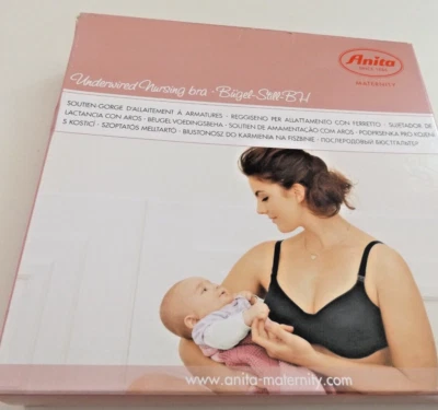 Anita NURSING BRA  5068 Skin Size 36C  Basic Underwire Drop Cup "Ships From Cana - Image 1 of 4