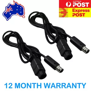 2pc CONTROLLER EXTENSION CABLE - for Nintendo GameCube Controllers / Gamepad - Picture 1 of 4