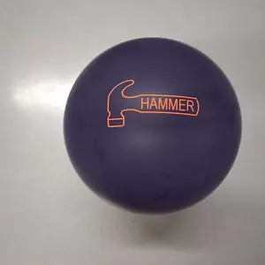 Hammer Purple Solid Reactive bowling ball 15 LB. new in box #037 - Imagen 1 de 3