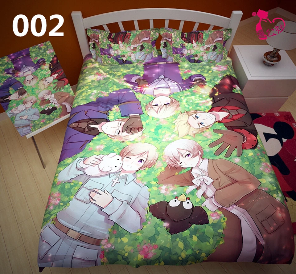 Axis powers APH Hetalia Wang Yao Bedding Cosplay Comforter Japan Anime Winter - Image 1 of 4