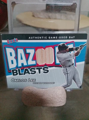 2004 Topps Bazooka Baseball Game used Bat Carlos Lee #BB-CL - Image 1 of 2