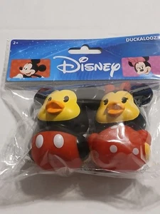 Disney Duckalooz Rubber Duck Mickey & Minnie Mouse - Picture 1 of 9
