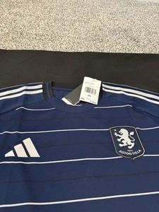Adidas Aston Villa 2024/25 Soccer Third Jersey Kit 2XL JD1224 New With $100 Tag - Picture 1 of 9