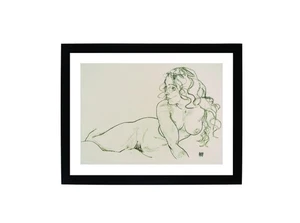 Egon Schiele Lithograph W/COA - Picture 1 of 2
