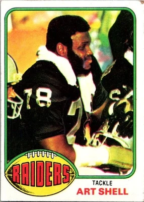 1976 Topps #380 Art Shell - Image 1 of 2