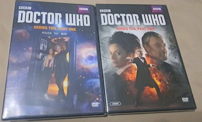 Doctor Who Series Ten 2017 Part One & Part Two New Sealed DVD 4 discs TV BBC - Image 1 of 2