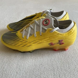 Botines de fútbol Under Armour Magnetico Elite 4 para mujer talla 5,5 amarillo taxi - Imagen 1 de 12