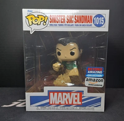 Brand New Funko Pop Vinyl Marvel #1015 Sinister Six Sandman 6 Inch - Image 1 of 4
