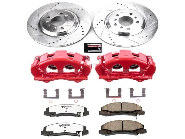 Kit de pastillas de freno delanteras y rotor para Cadillac DTS 2006-2011 2007 2008 2009 RJ657NQ Foto 1 de 1