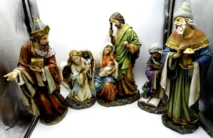 Roman Joseph’s Studio 5 Piece Nativity Scene Large 16" Figures *READ* - Picture 1 of 21