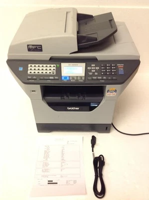 Brother Mfc-8890Dw All-One-Wireless Printer 64MB w/ Toner, 35k PC, WORKING - Image 1 of 4