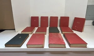 Vintage Lot of 13 Black's Readers Service Company The Works of Wilde, Zola Books - Foto 1 di 23